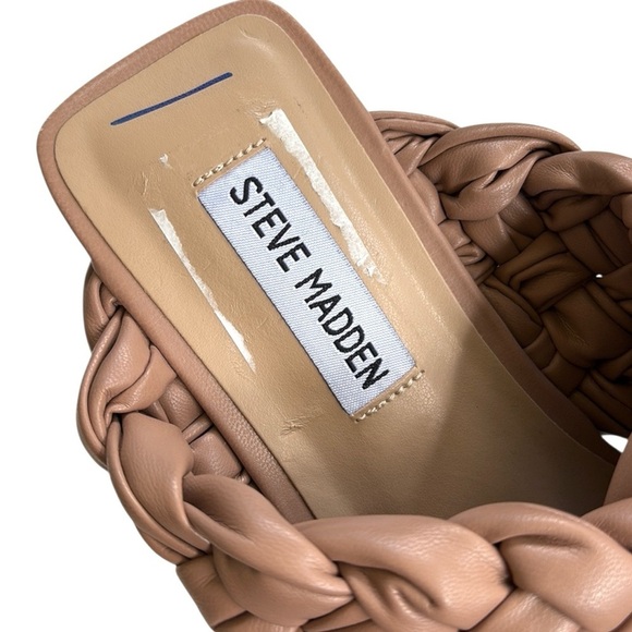 NWOT Steve Madden Marina Braided Sandals Size 6.5 - Picture 3 of 8